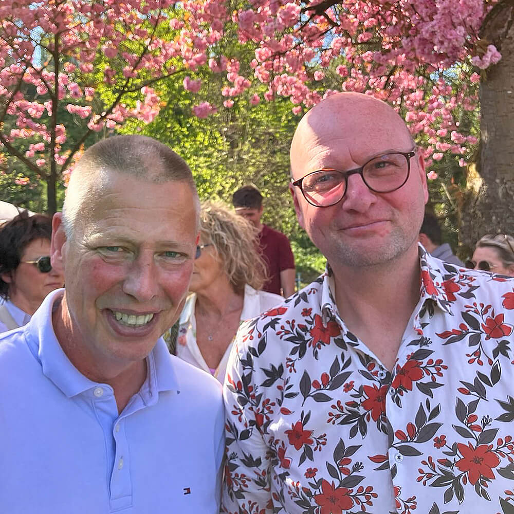 Es gab tolle Musik, leckere Speisen und Getränke und gute Gespräche. markus-dahmen-buergermeister-kandidat-kleve-kirschbluetenfest-am-kermisdahl